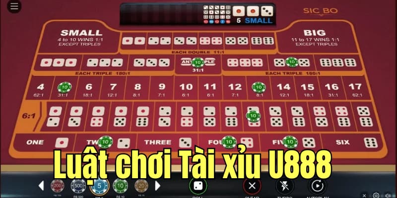 Khám phá luật chơi game Tài Xỉu U888 chi tiết