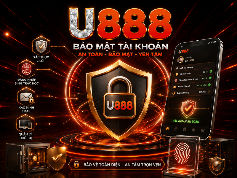 Bảo mật tài khoản trên nền tảng U888 Bảo mật tài khoản trên nền tảng U888